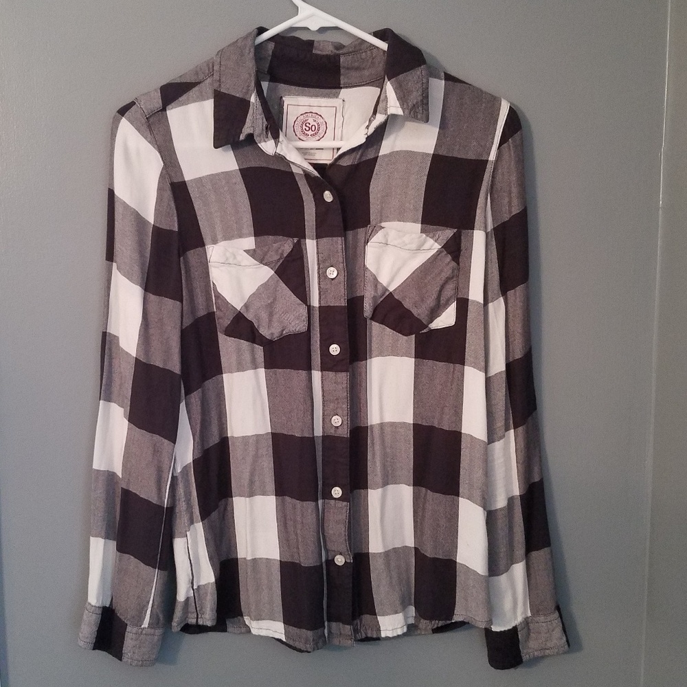 Plaid Button Up Shirt